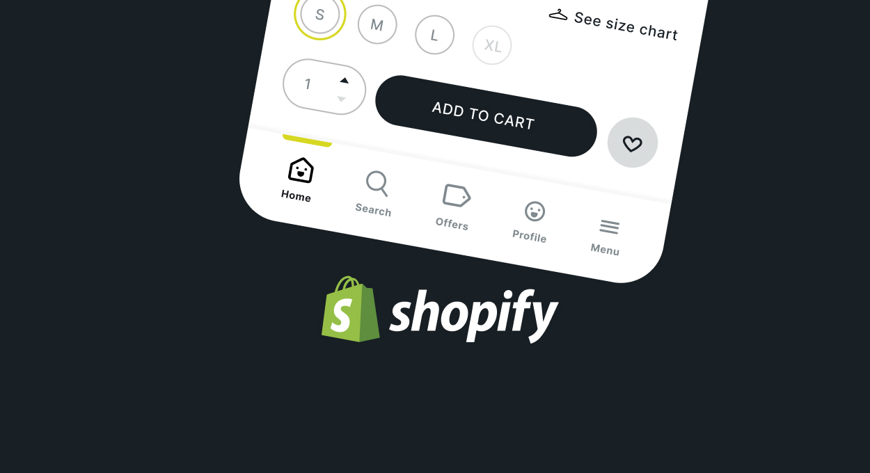 How To Transform Your Shopify Website Into An App