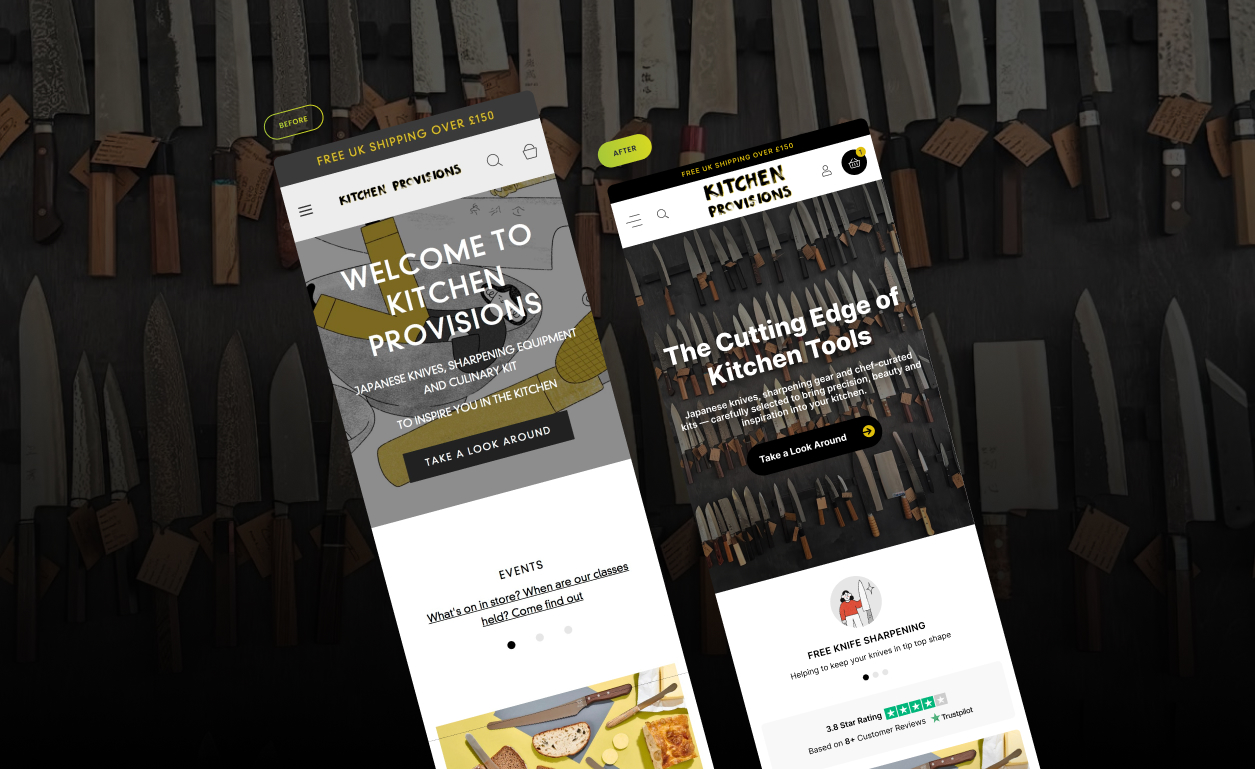 UX Redesign: How We Reimagined Kitchen Provisions Ecommerce Website
