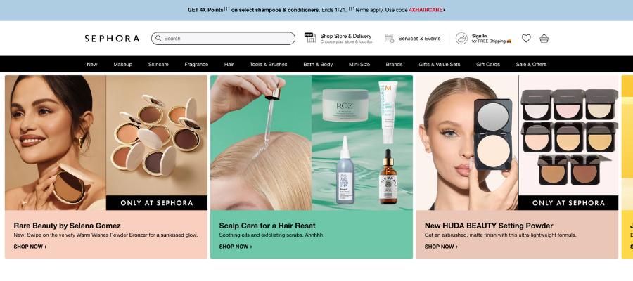 Sephora AI-powered search