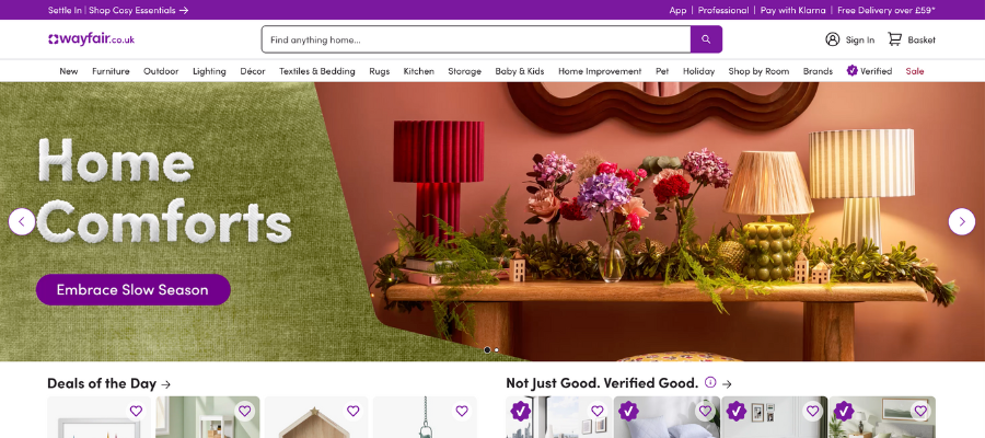 Wayfair AI-powered search