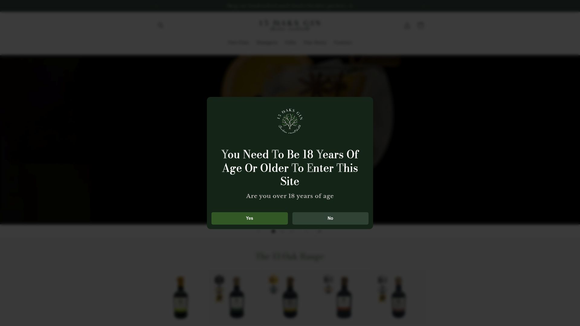 13 Oaks Gin