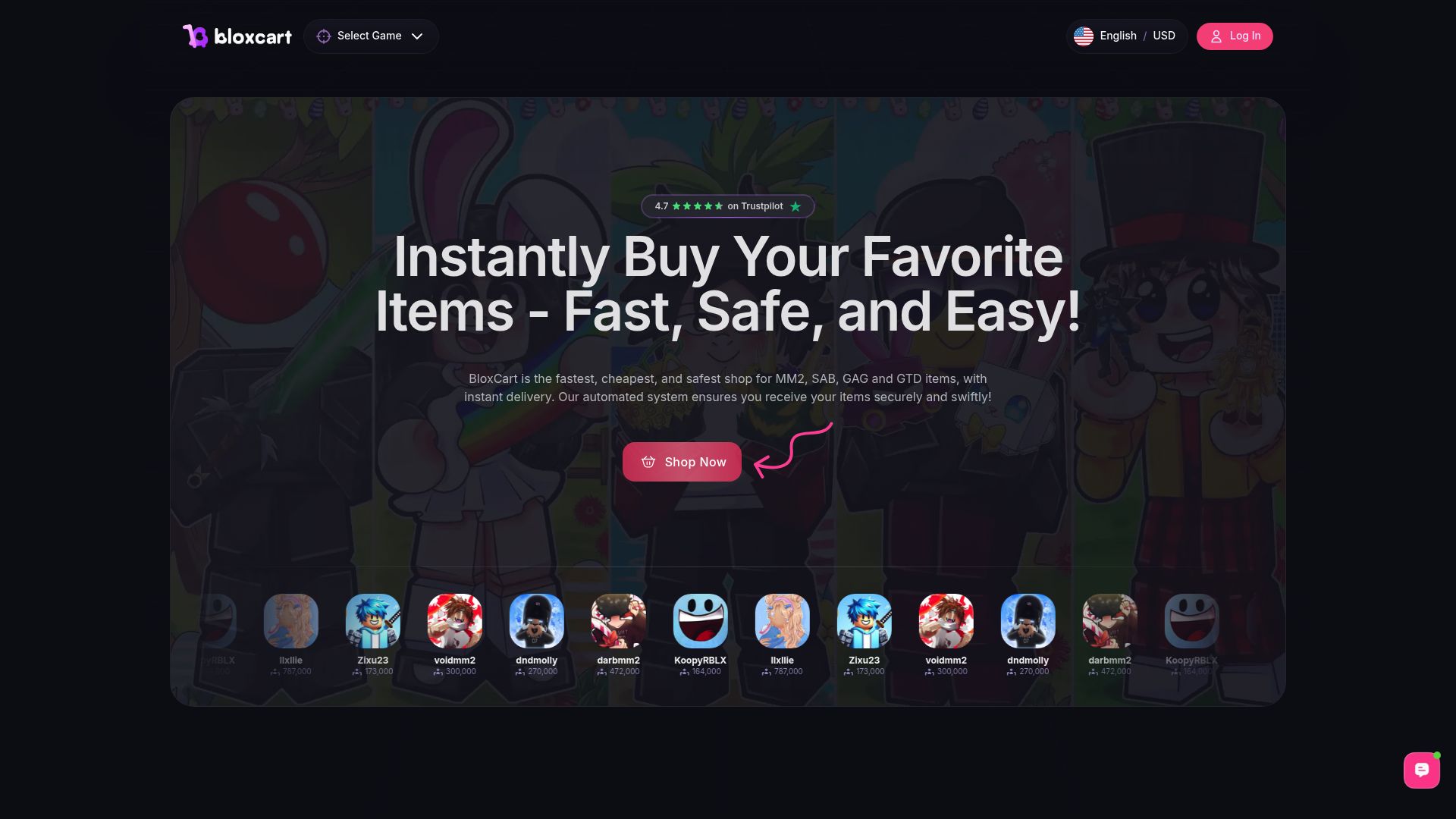Bloxcart