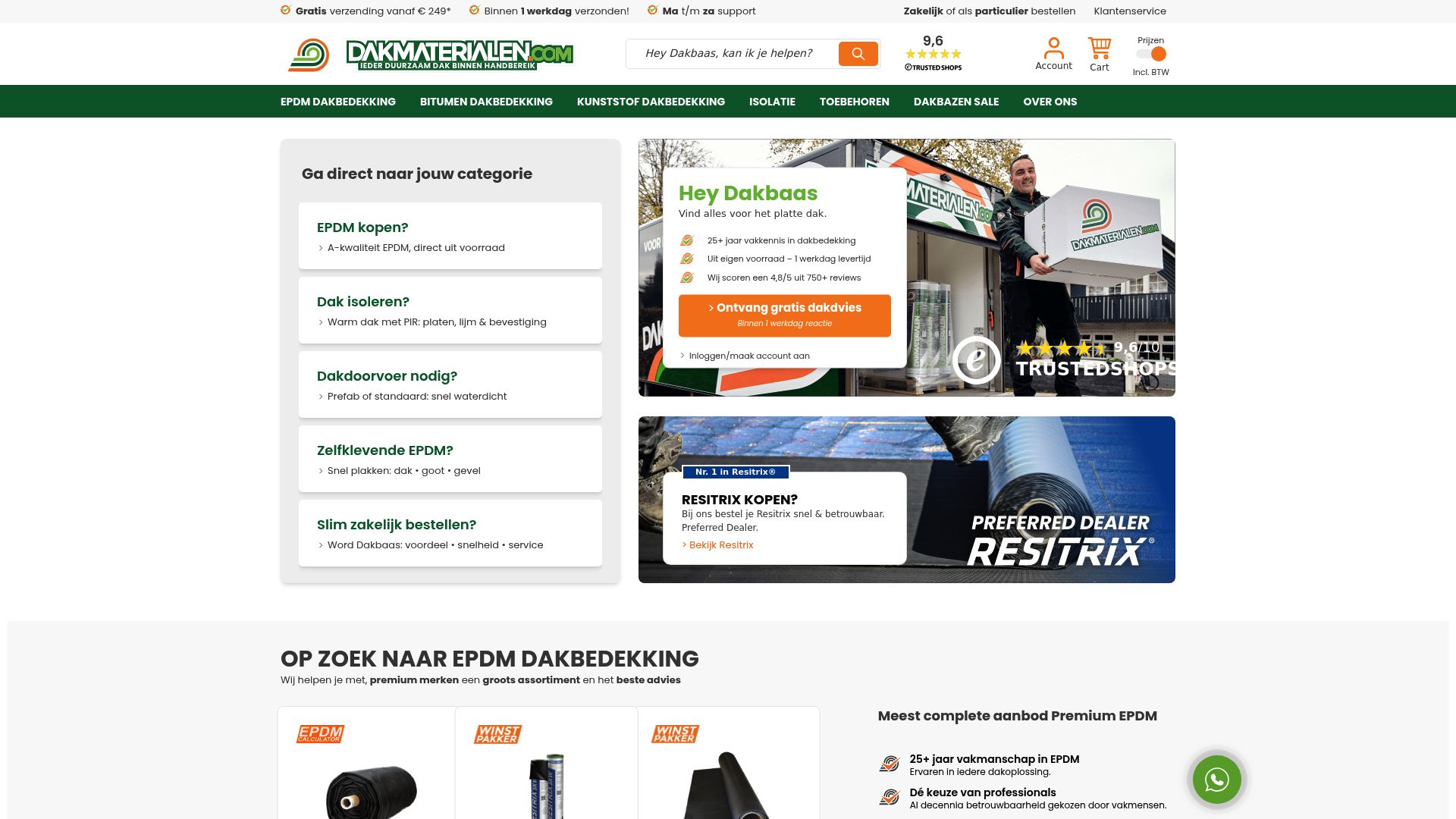DAK Materialen