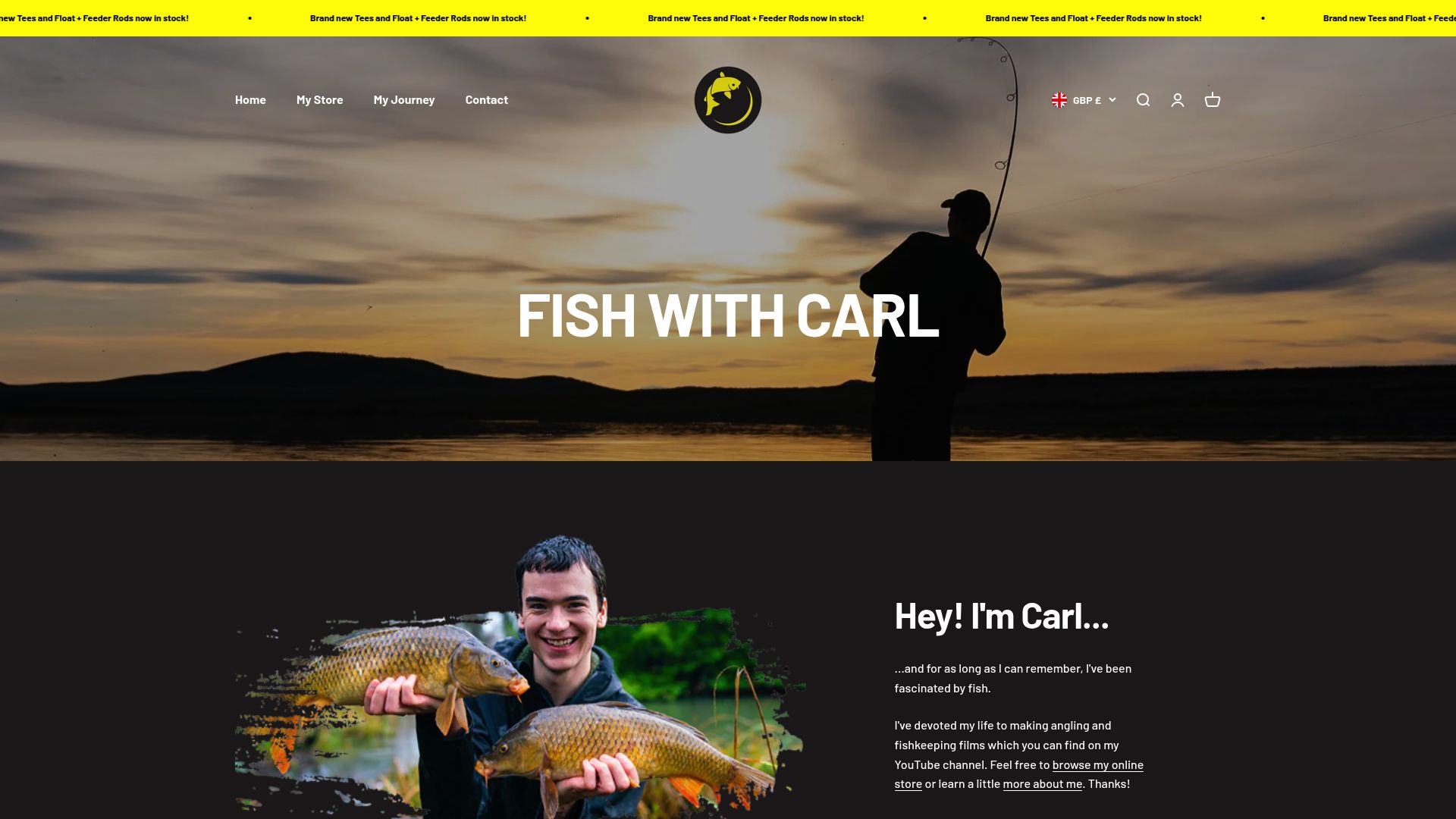 Fish with Carl