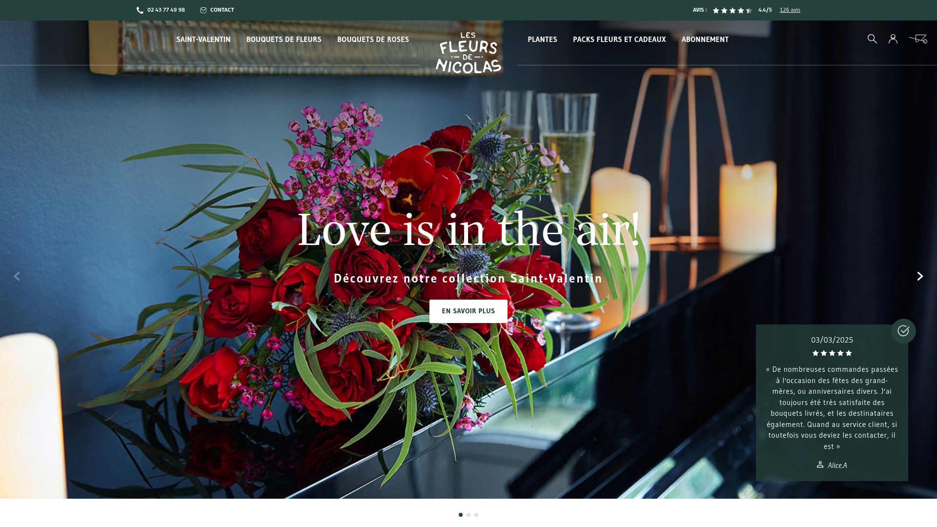 Les Fleurs de Nicolas