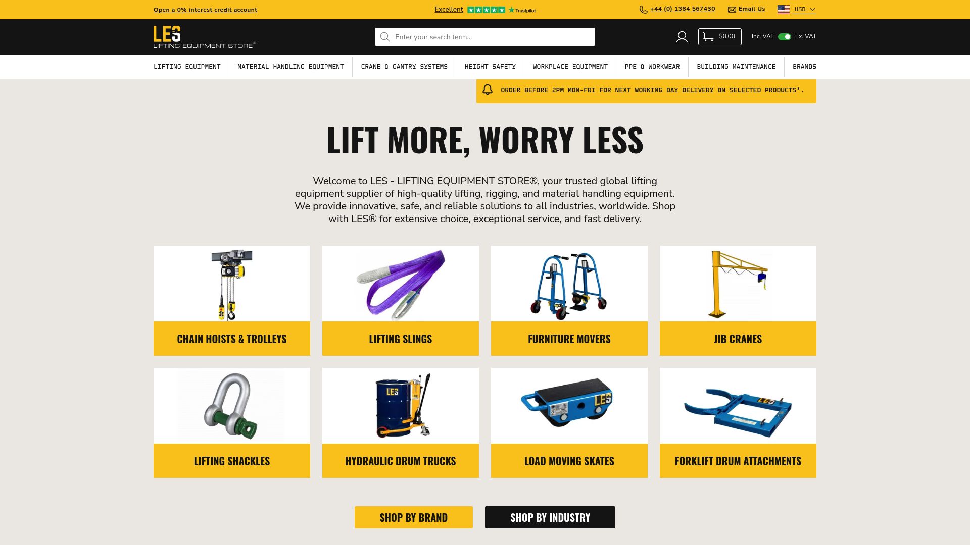 Lifting Equipment Store