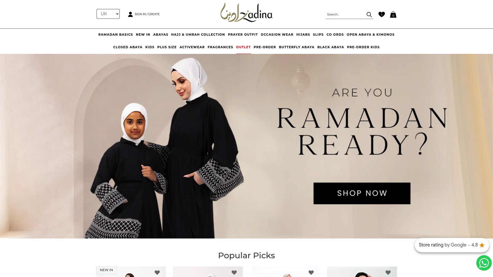 Zadina Abayas