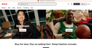 Depop out-of-stock experience
