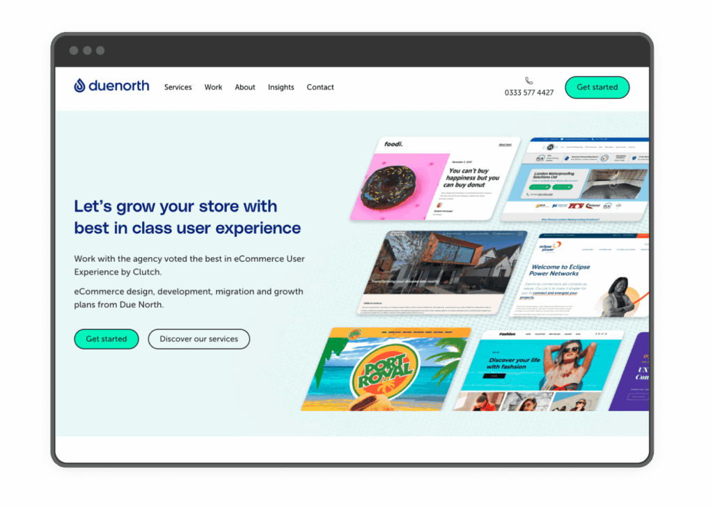 duenorth Shopify agency