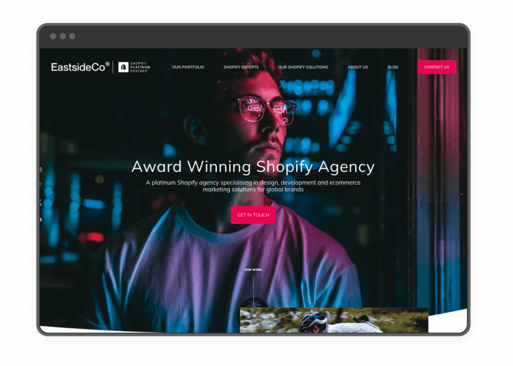 Eastside Co Shopify agency