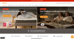 Emma Sleep website content
