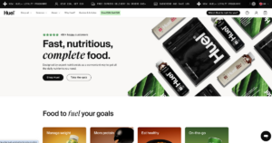 Huel website content