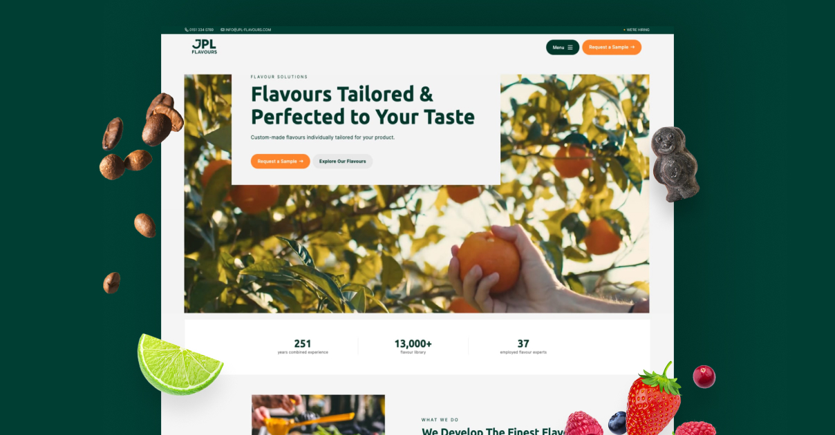 Jpl Flavours Goes Live