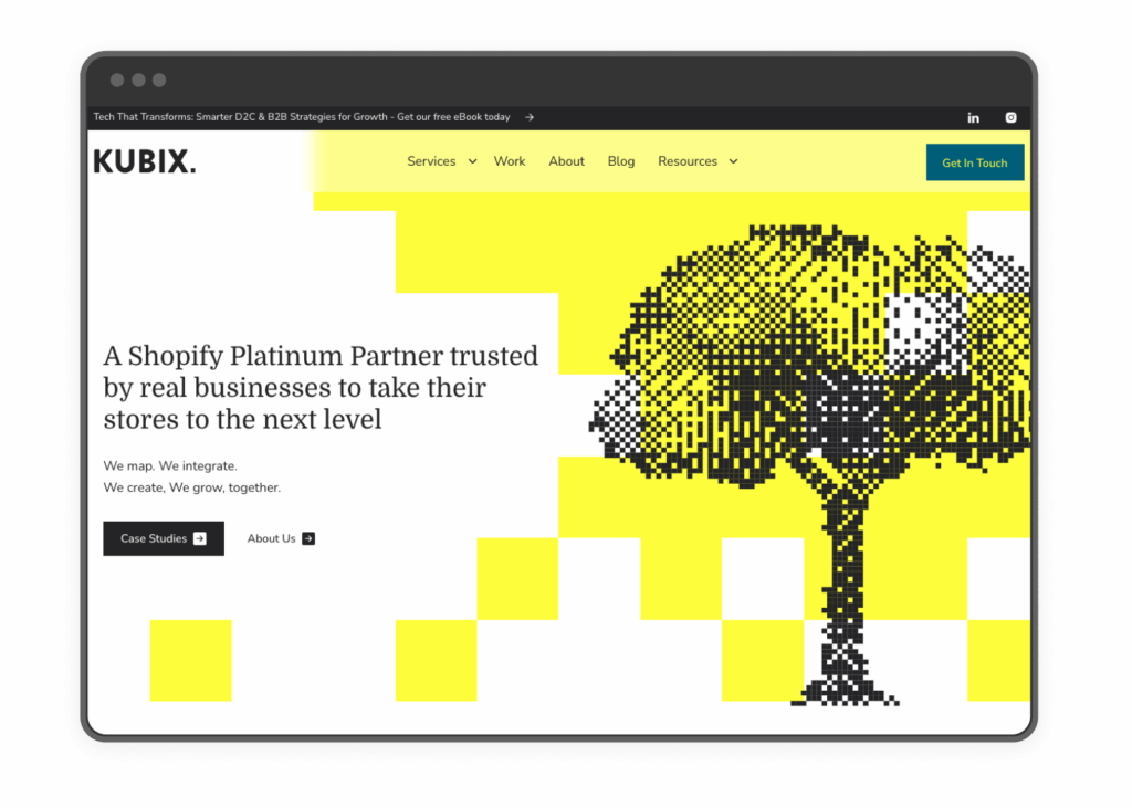 Kubix Media Shopify agency